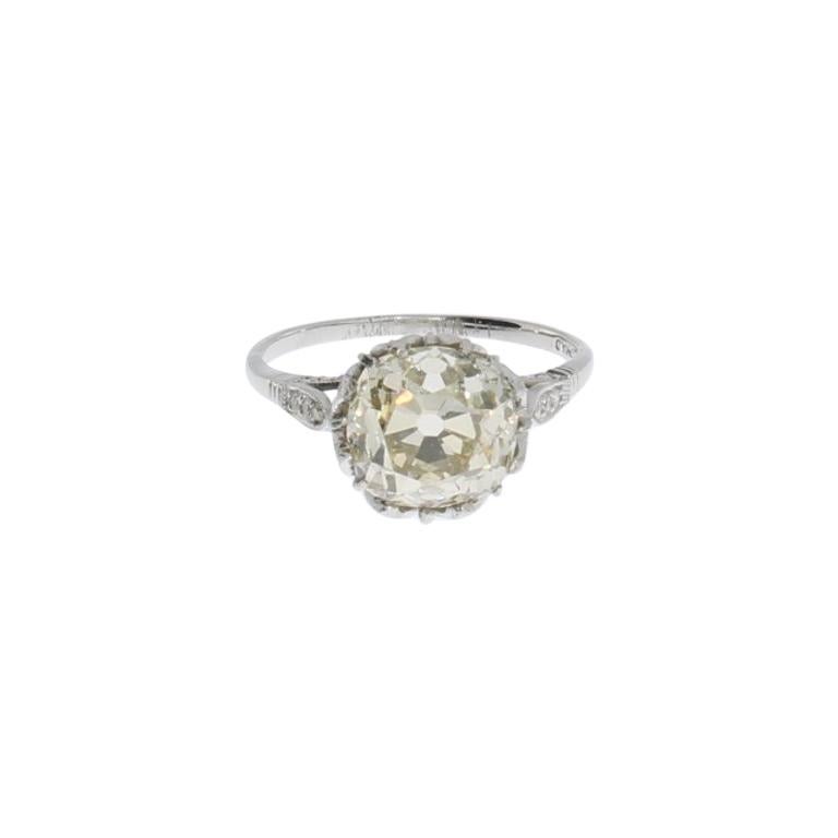 Art Deco Diamond Onyx Ring At 1stDibs