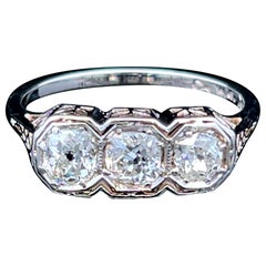 Art Deco Diamond Ring Circa 1930s