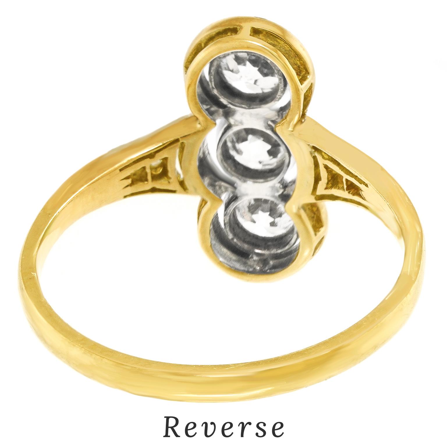 Art Deco Diamond Ring For Sale 5