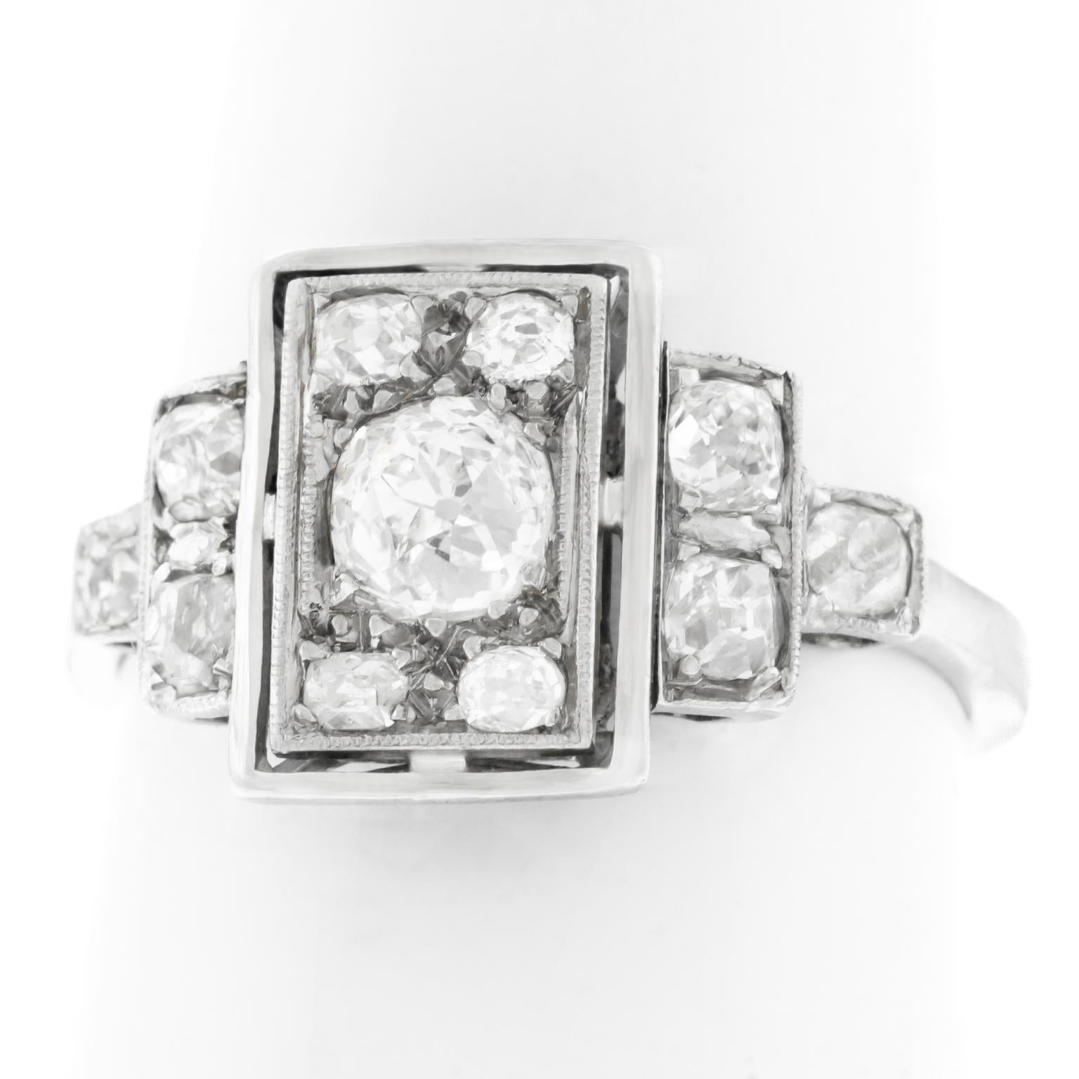 Art Deco Diamond Ring 3