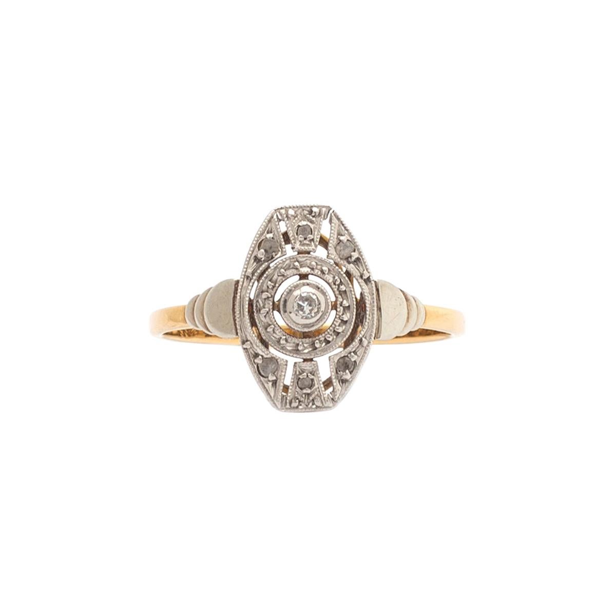 Art Deco Diamond Ring For Sale