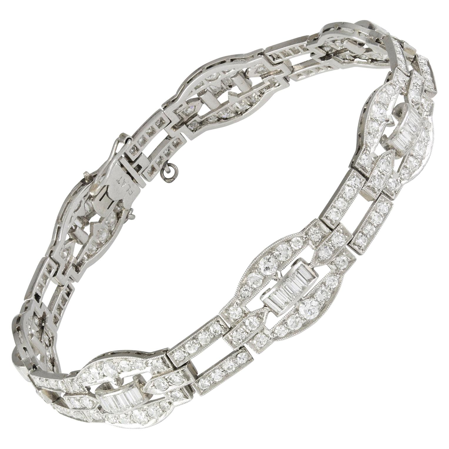 Art Deco Diamond-Set Bracelet