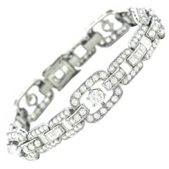 Art Deco Diamond Set Platinum Bracelet Art Deco Diamond Set Platinum Bracelet