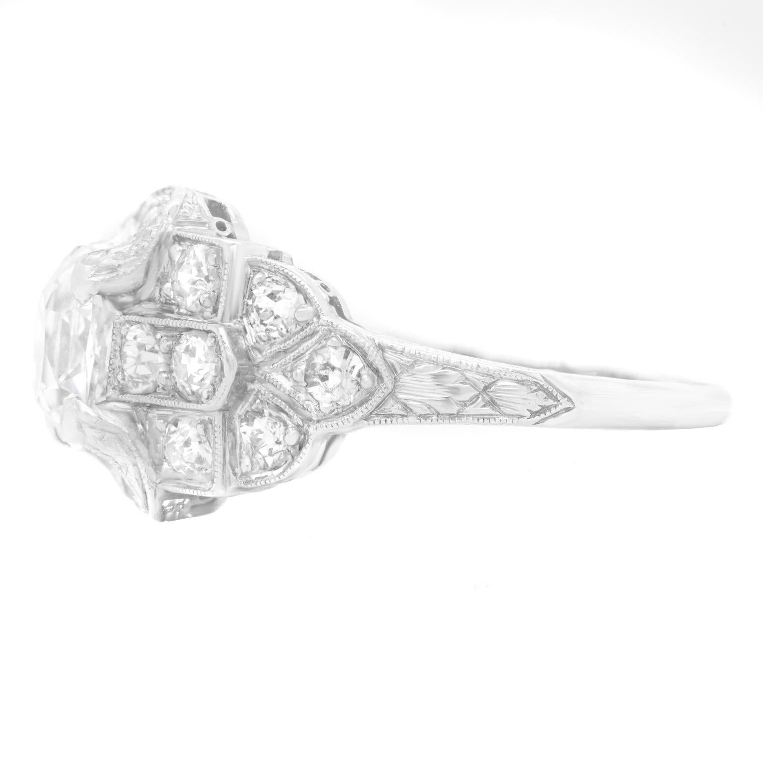 Art Deco Diamond-Set Platinum Ring 2