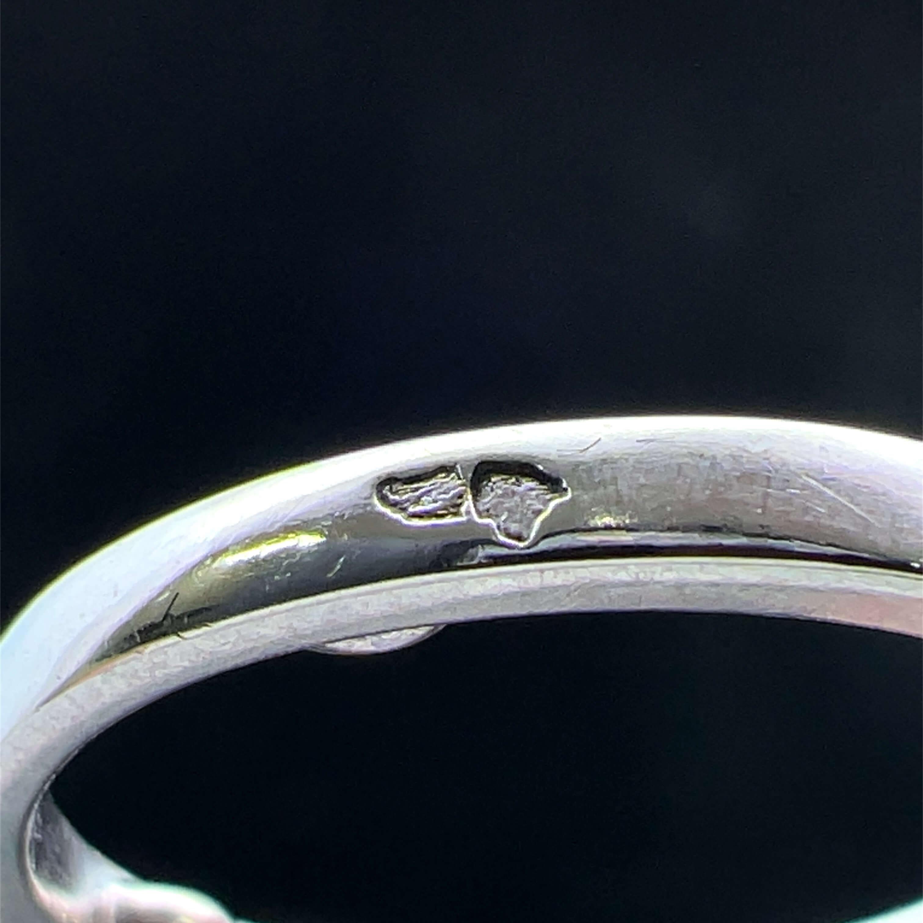Art Deco Diamond Solitaire Ring Circa 1930s 3