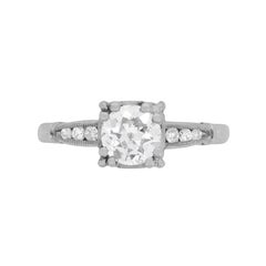 Art Deco Diamond Solitaire Ring, circa 1920s