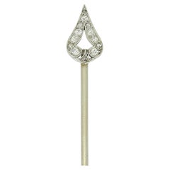Art Deco Diamond Stick Pin