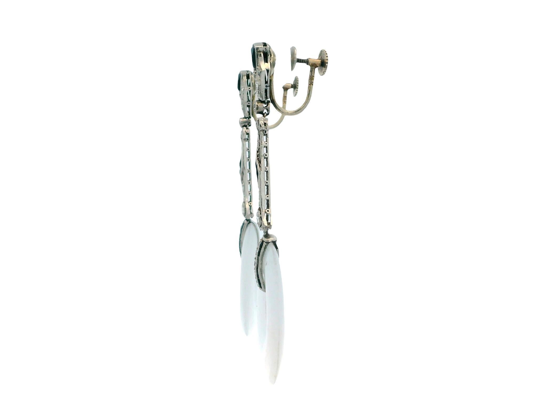 Women's Art Deco Diamond & White 