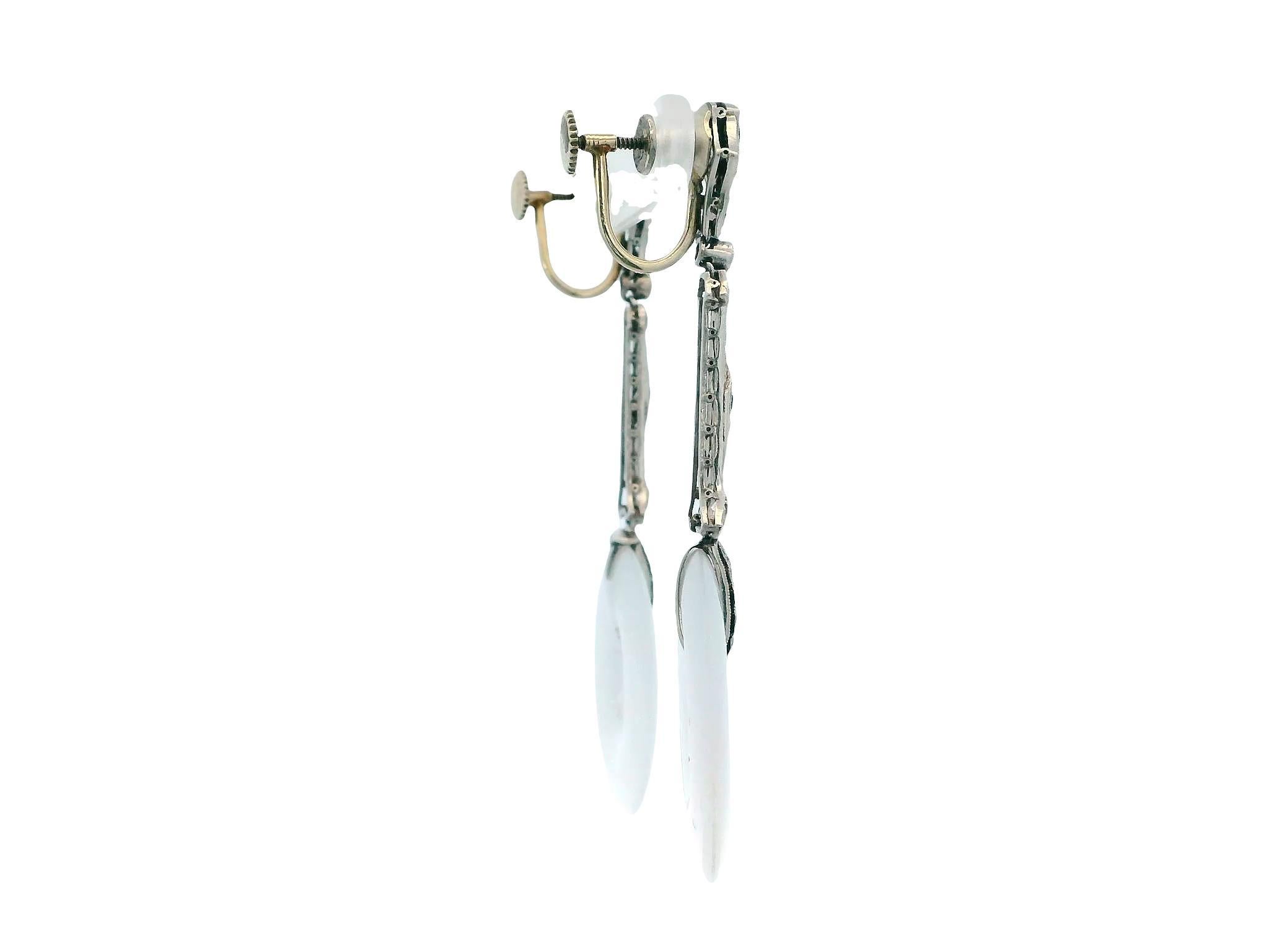Art Deco Diamond & White 
