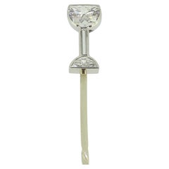 Art Deco Diamond Win Glass Stick Pin