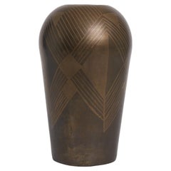 Art Deco Dinanderie Vase