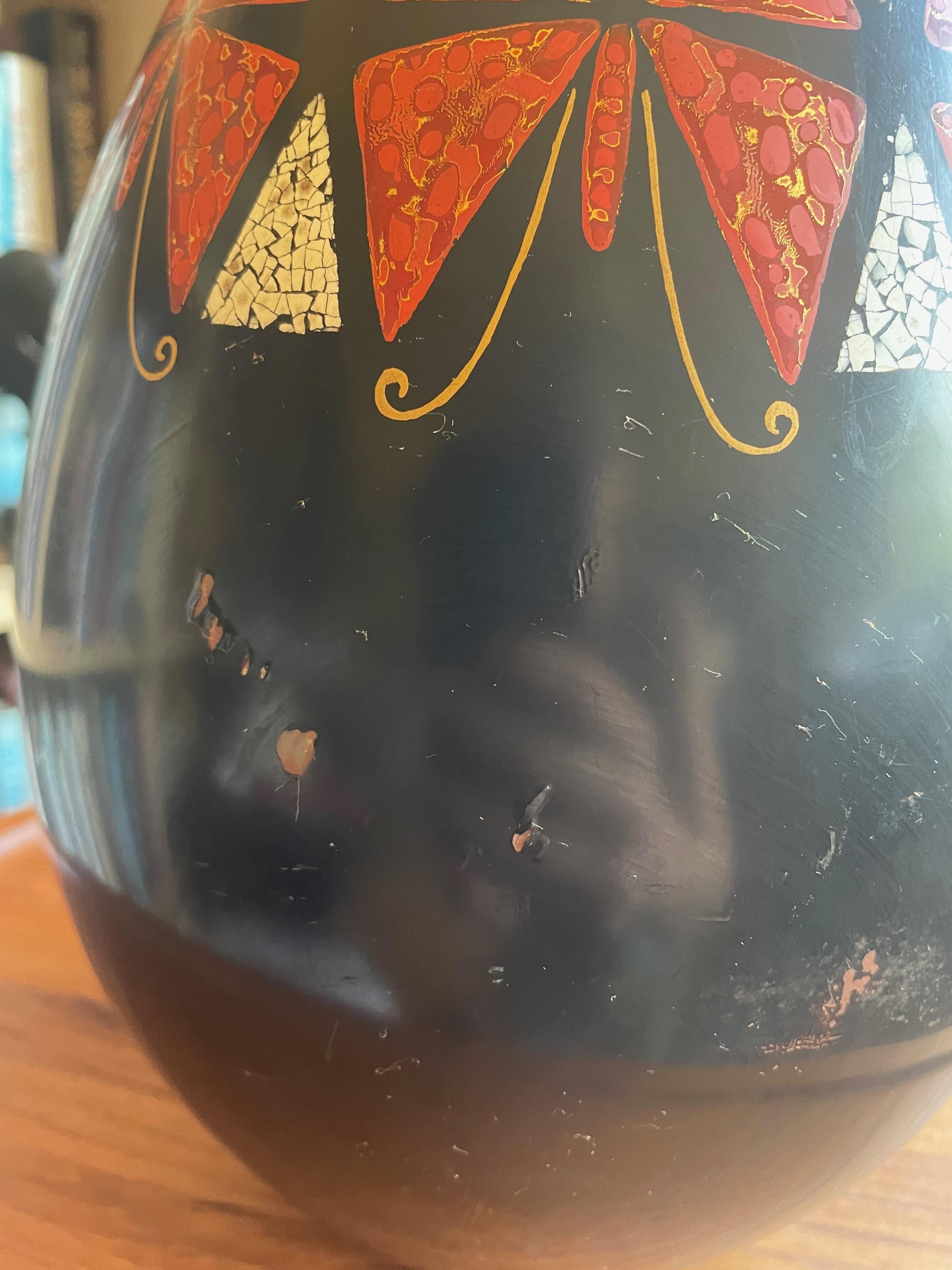 Vaso decorativo Art Déco Dinanderie. Francia anni '30 in vendita 5
