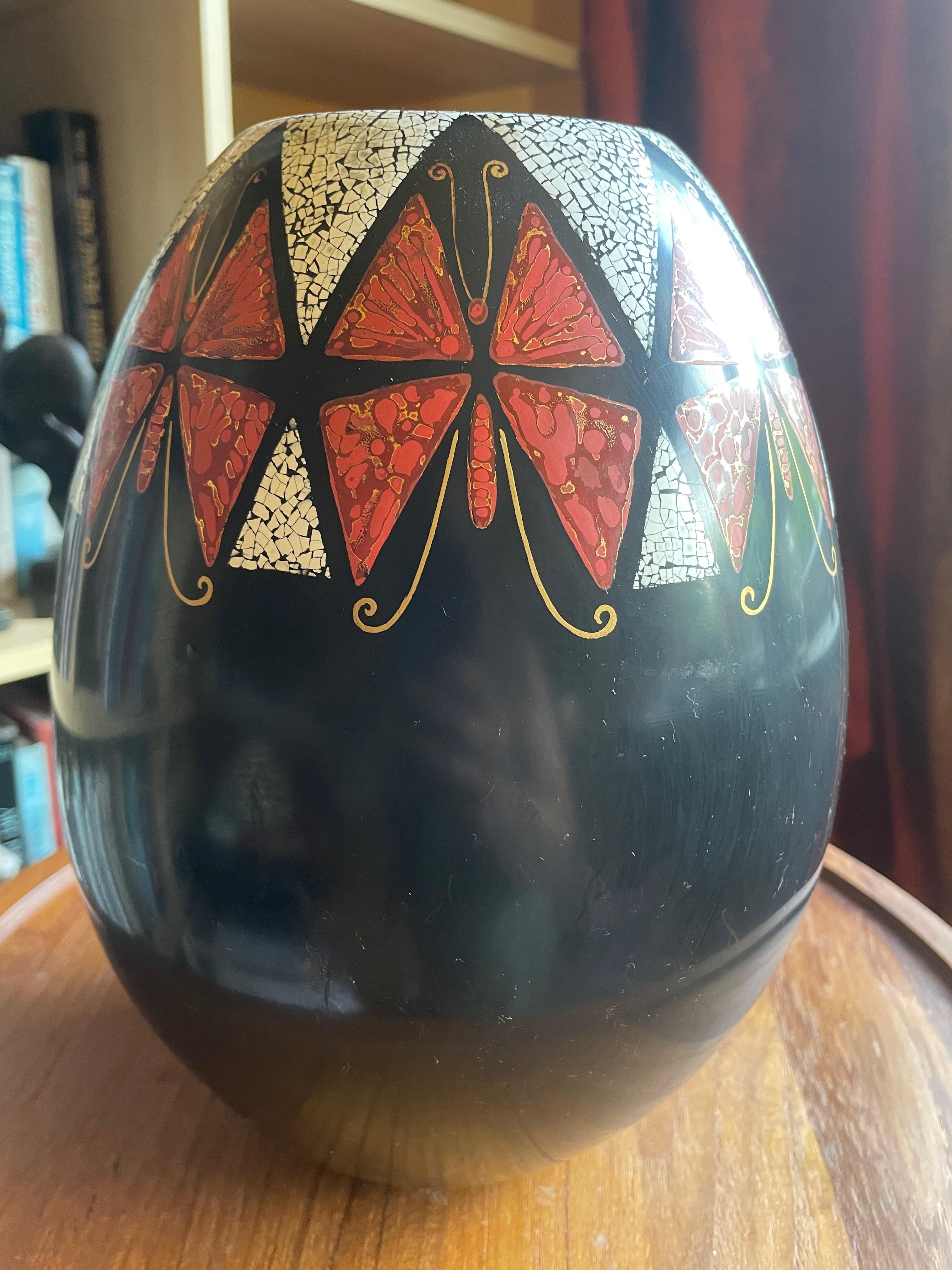 Vaso decorativo Art Déco Dinanderie. Francia anni '30 in vendita 8