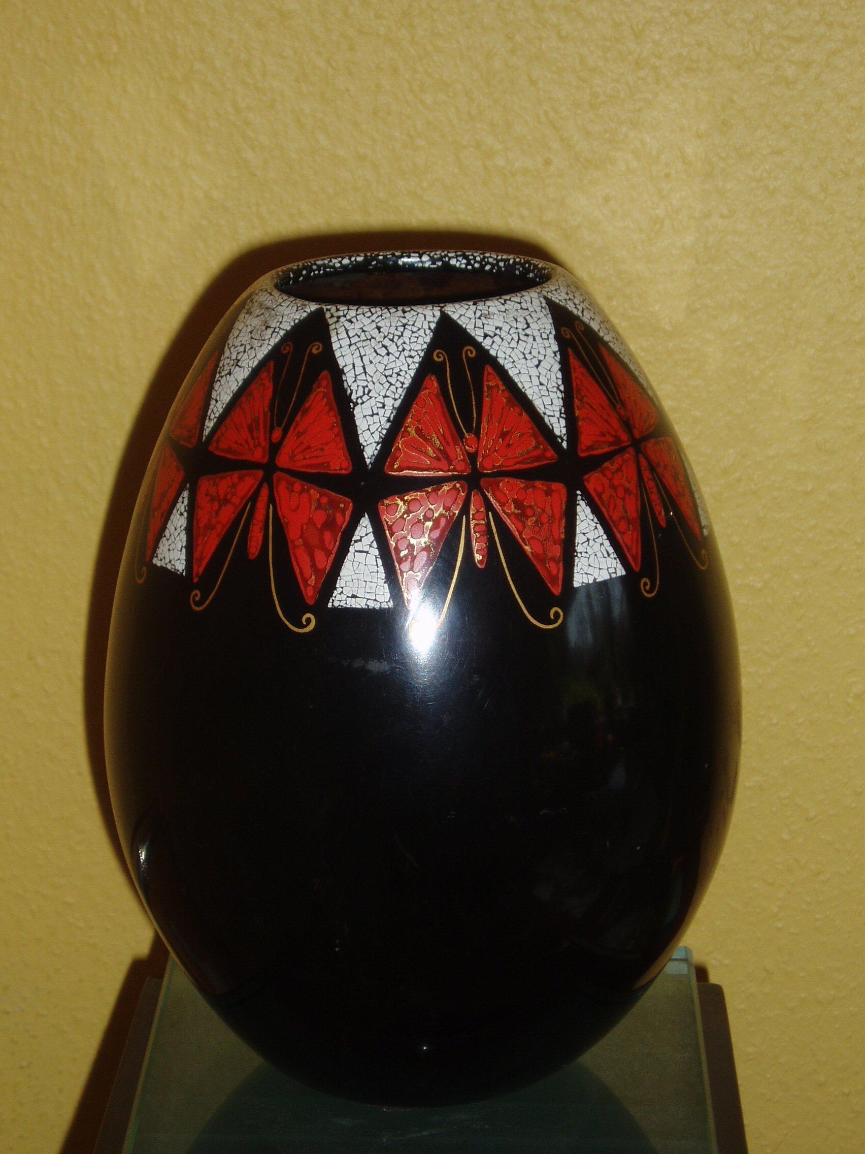 Francese Vaso decorativo Art Déco Dinanderie. Francia anni '30 in vendita