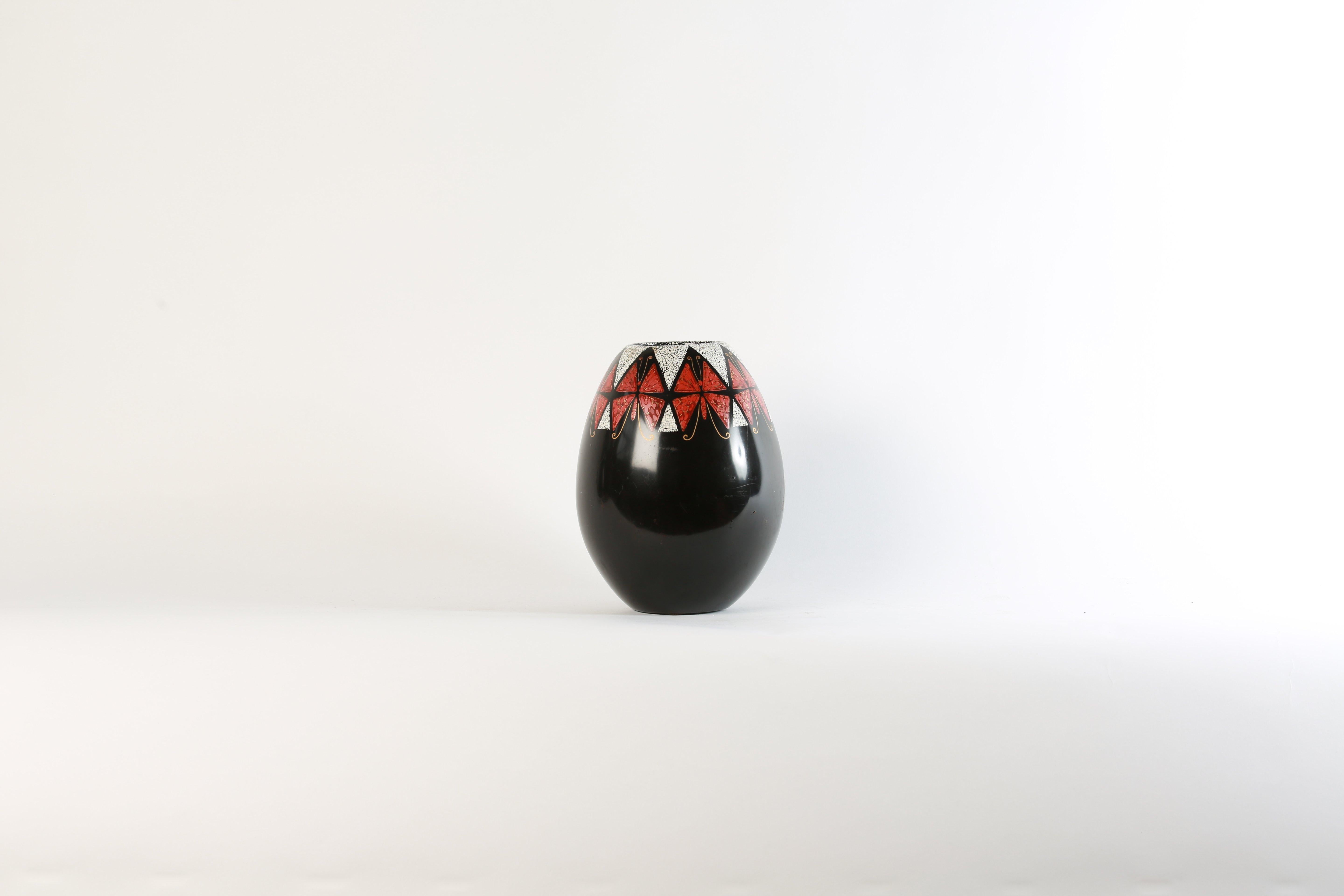 Vaso decorativo Art Déco Dinanderie. Francia anni '30 in vendita 2