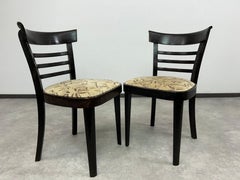 Art deco dining chair by J.Halabala for Ton Bystřice pod Hostýnem