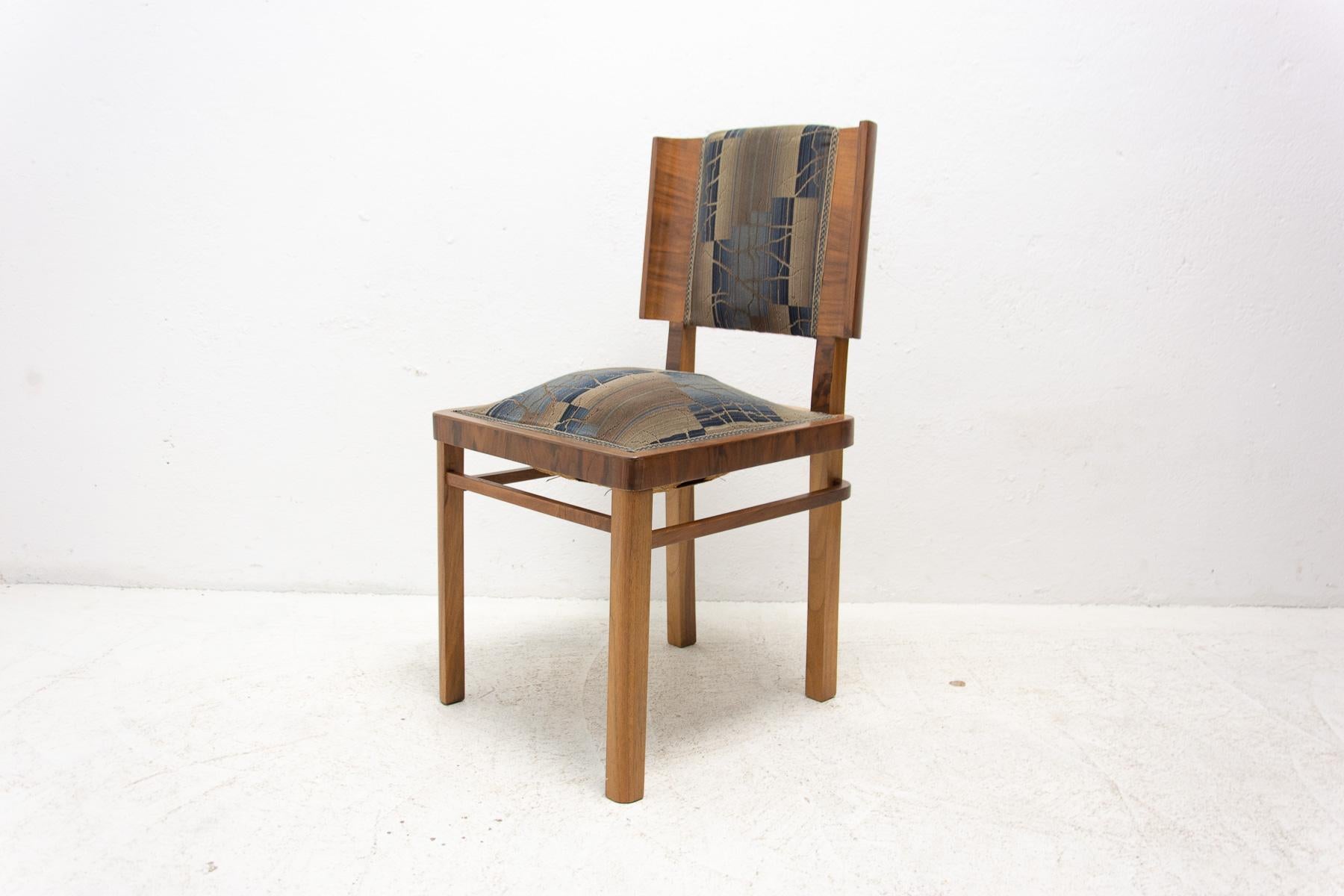 Art Deco Dining Chairs, 1930´S, Czechoslovakia, Set of 3 For Sale 6