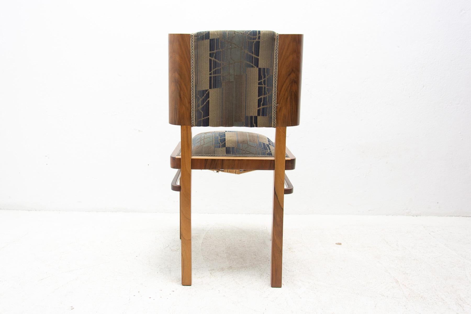 Art Deco Dining Chairs, 1930´S, Czechoslovakia, Set of 3 For Sale 10