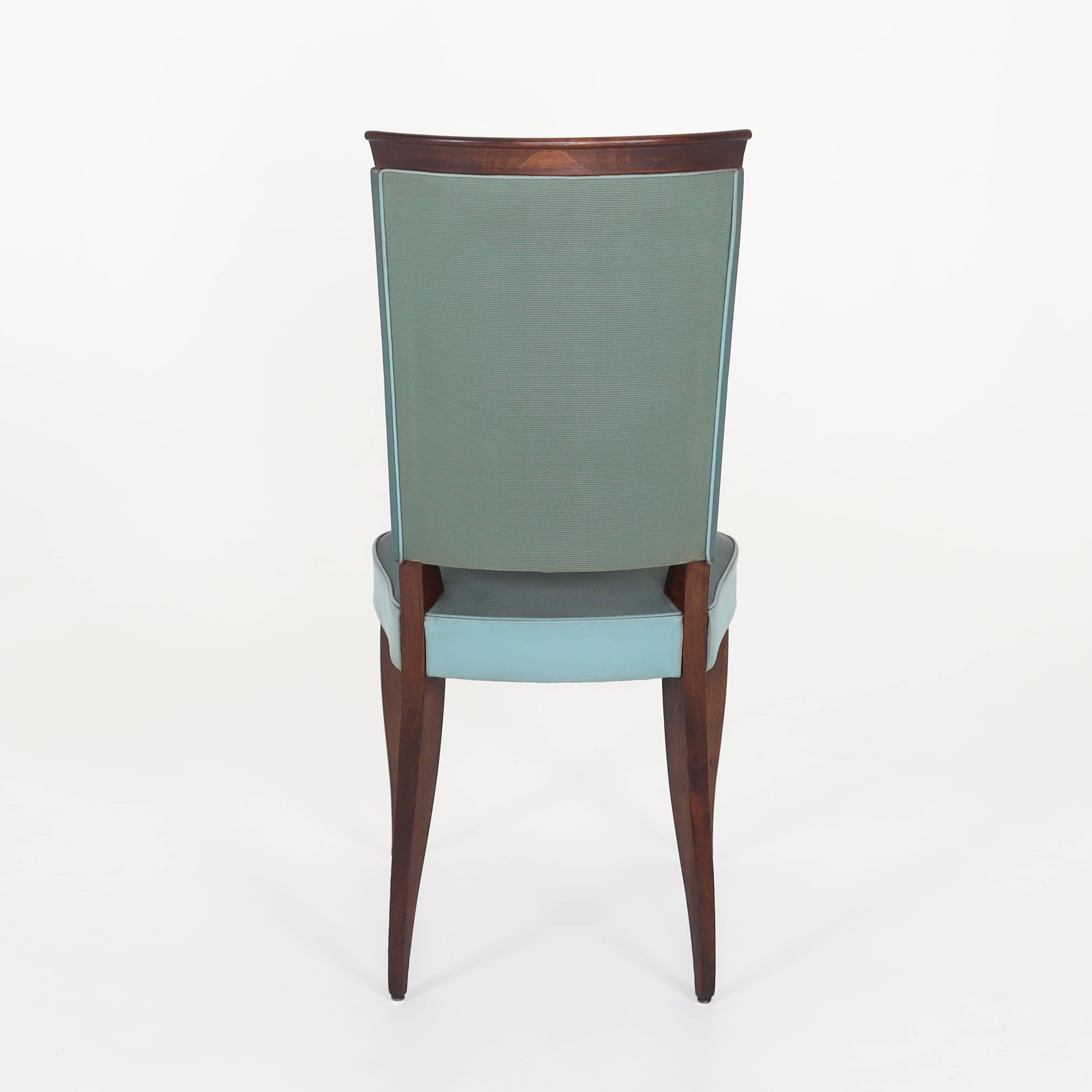 Art Deco Dining Chairs, France 1920s 1