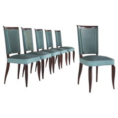 Art Deco Dining Chairs, France 1920s