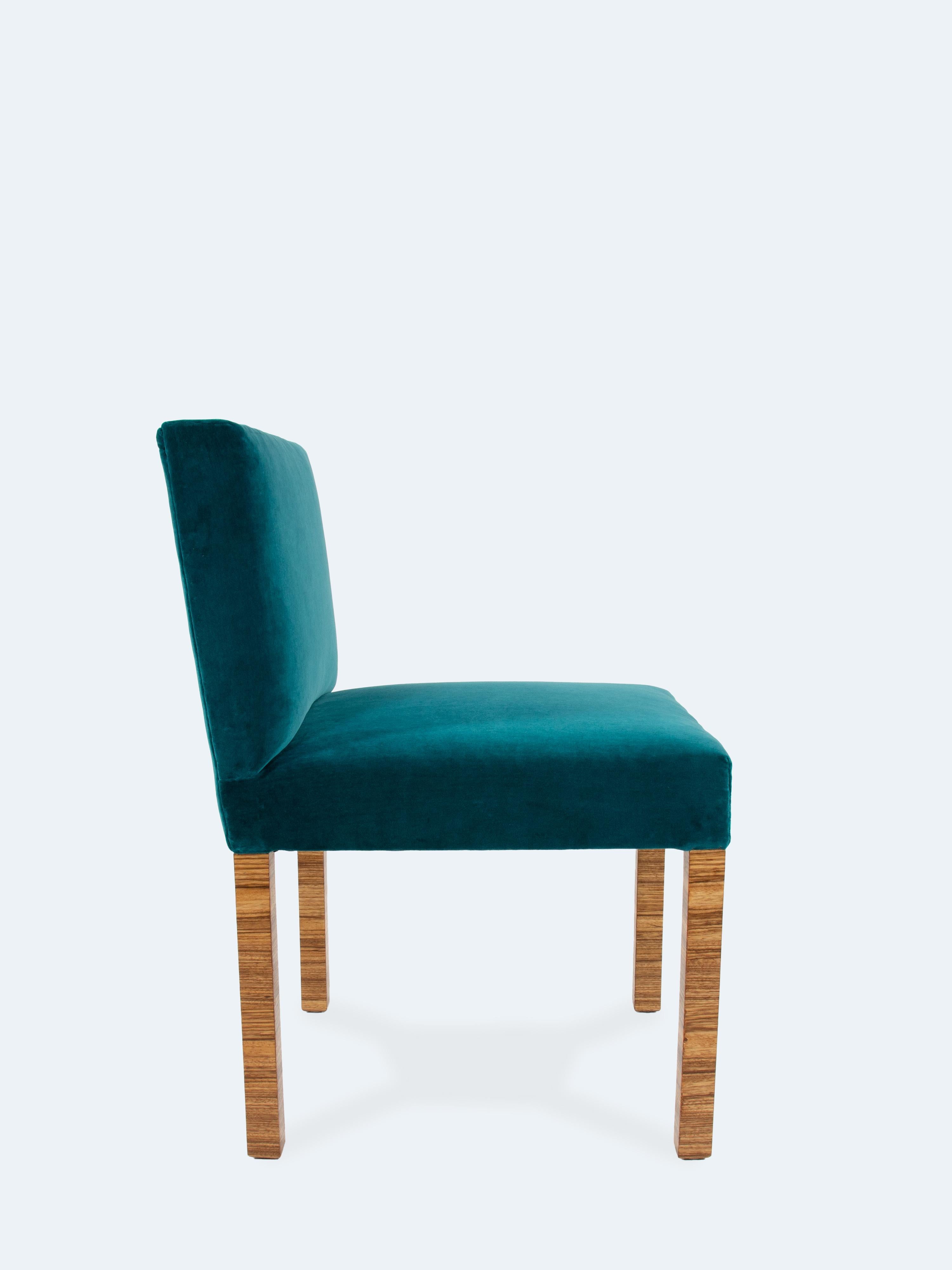 Silla de comedor Art Déco de Michael Rachlis para Deutsche Werkstätten Hellerau Alemán en venta