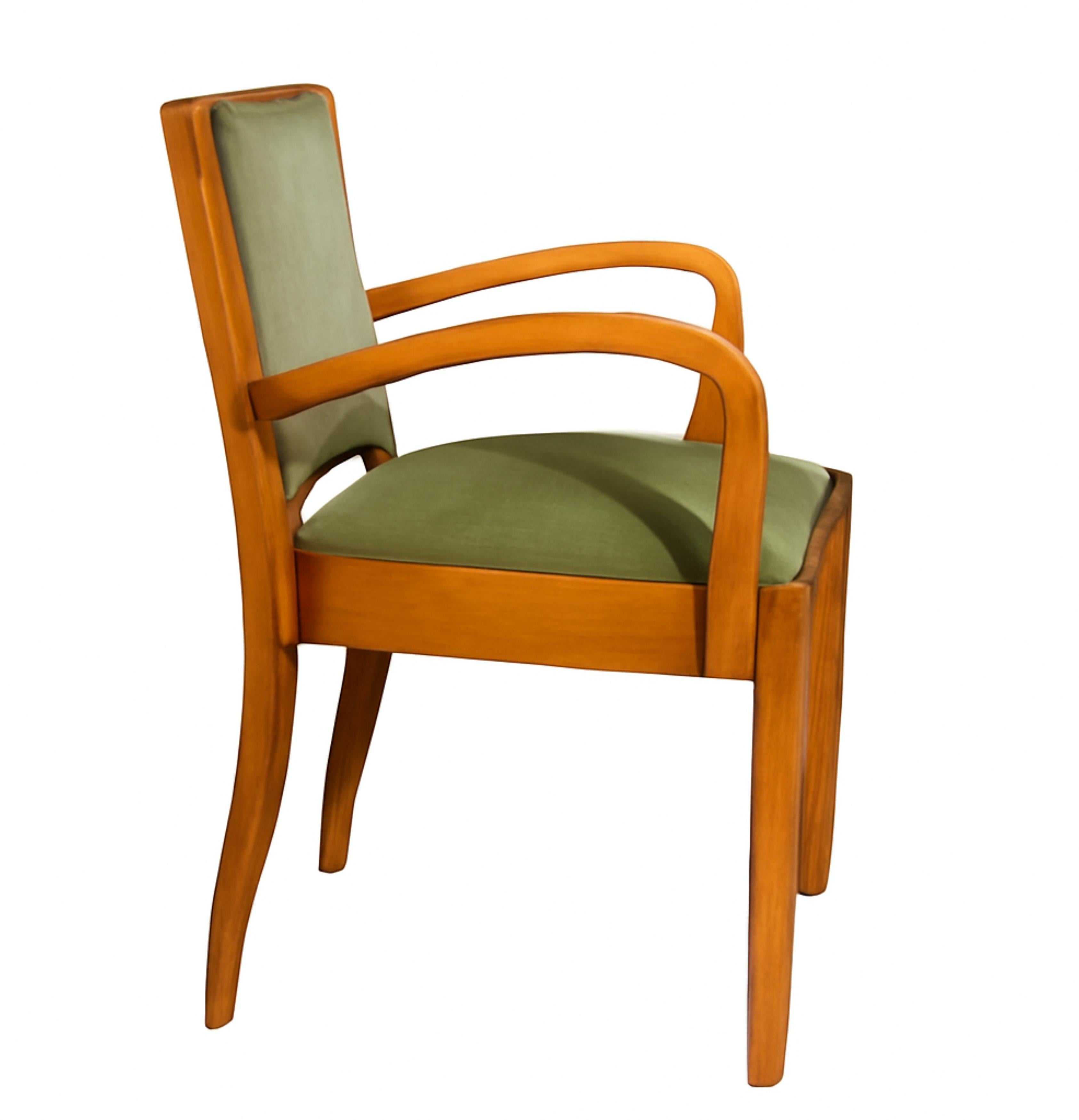 Ensemble de salle à manger Art déco avec 8 chaises, 20ème siècle Bon état - En vente à Lisbon, PT