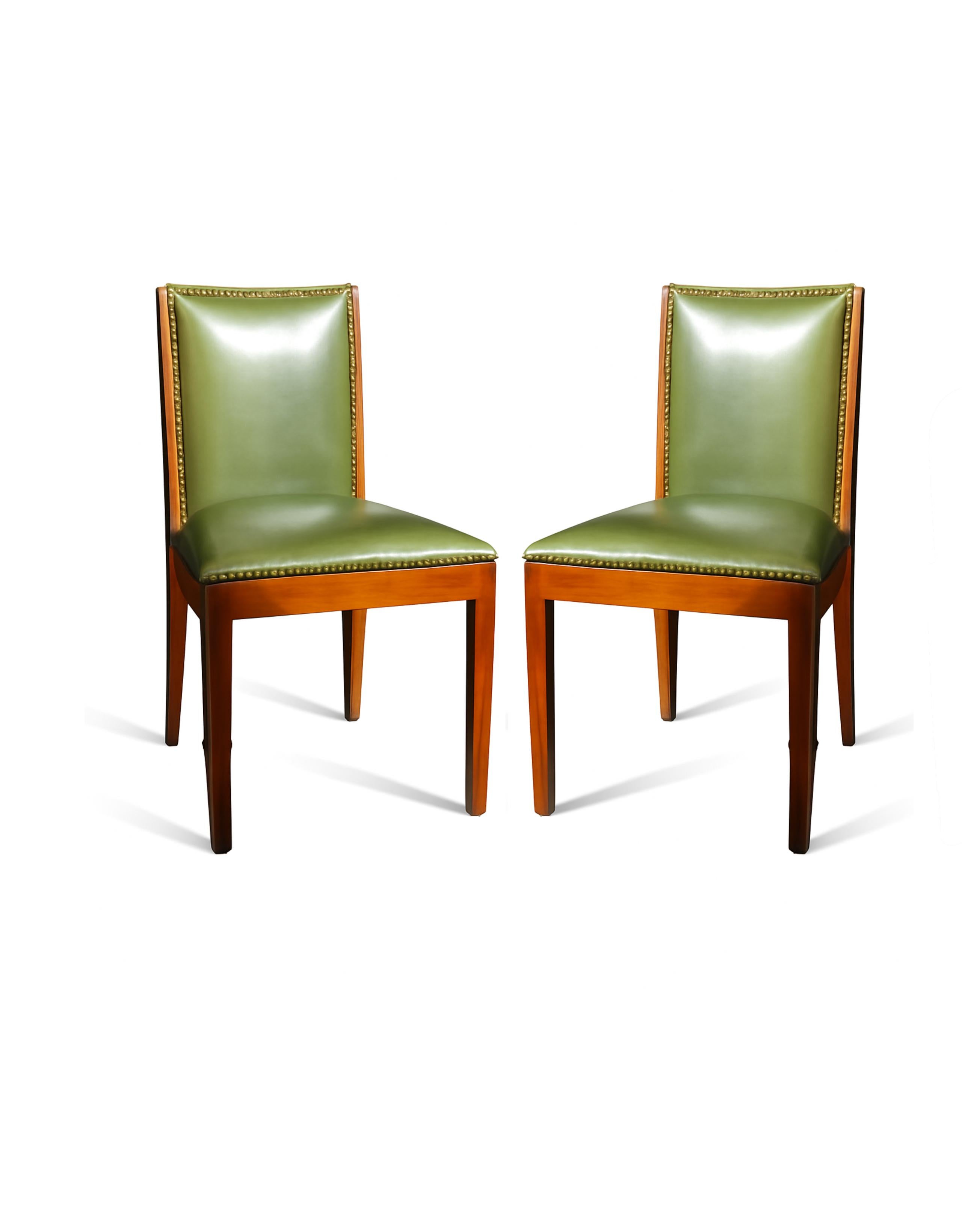 20ième siècle Ensemble de salle à manger Art déco avec 8 chaises, 20ème siècle en vente
