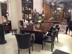 Art Deco Dining Table 1930, France, '10 People', Material: Wood