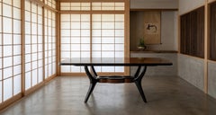 Art Deco Dining Table 1930, France, '8 People', Material, Wood