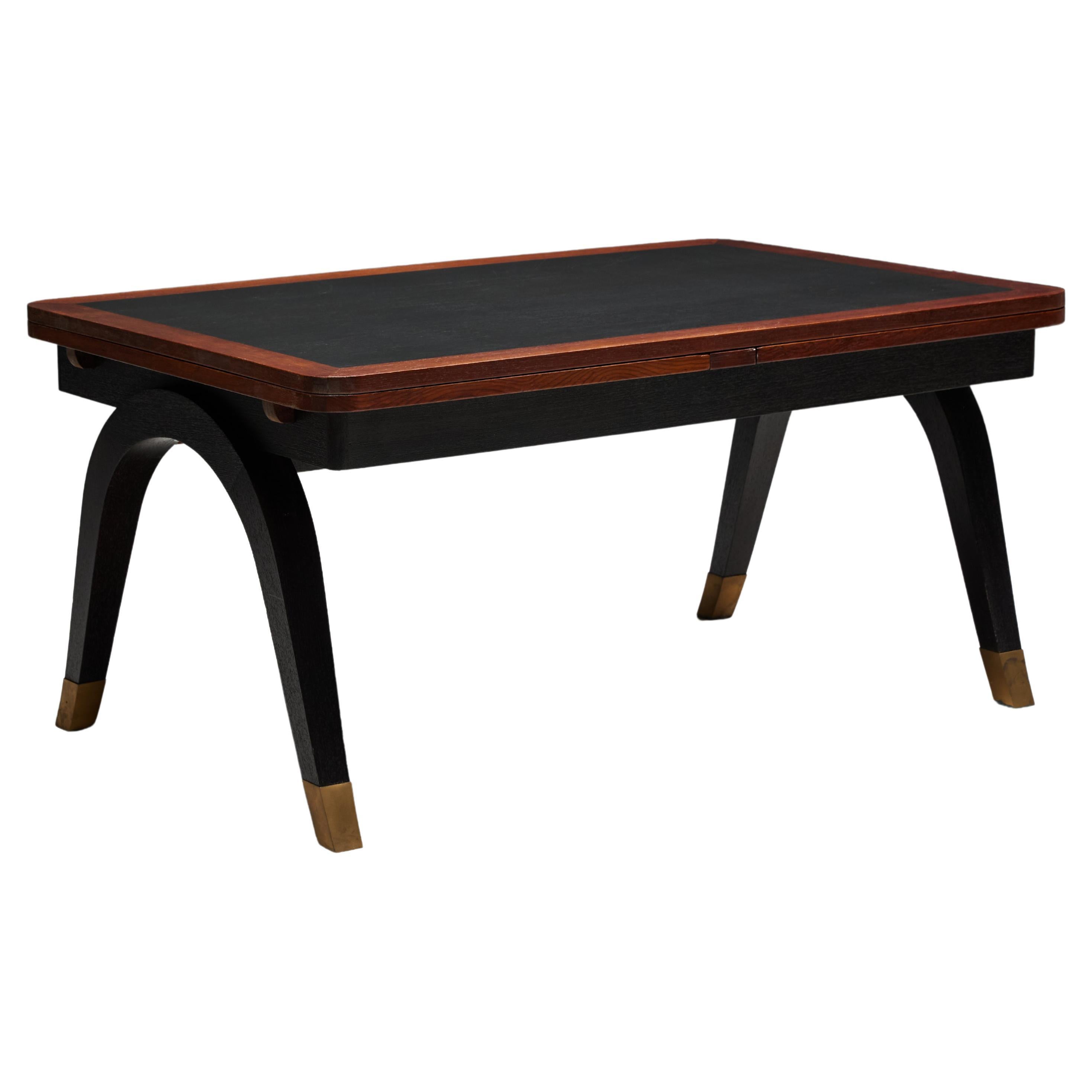 Art Deco Dining Table, Belgium, 1970s