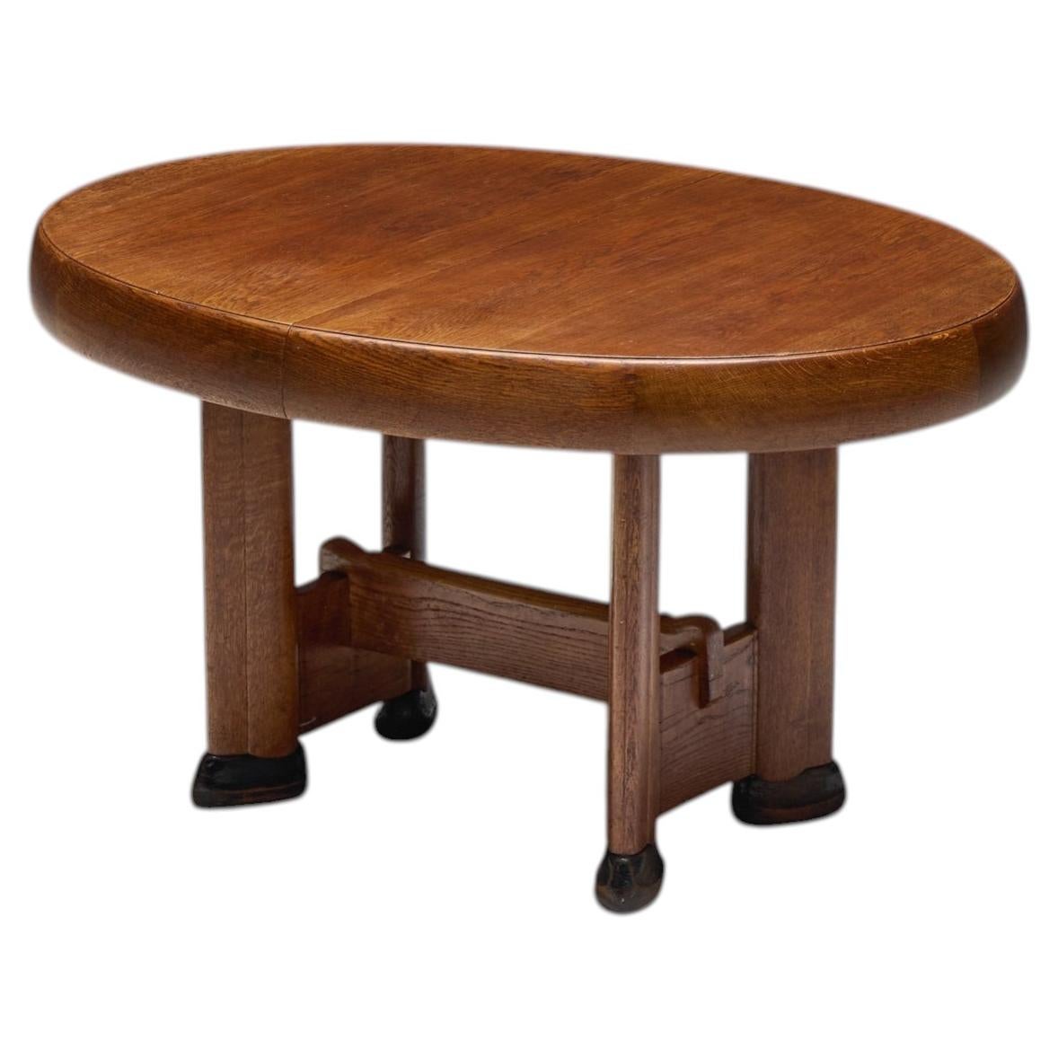 Table de salle à manger Art déco de C.I.C., Pays-Bas, années 1920