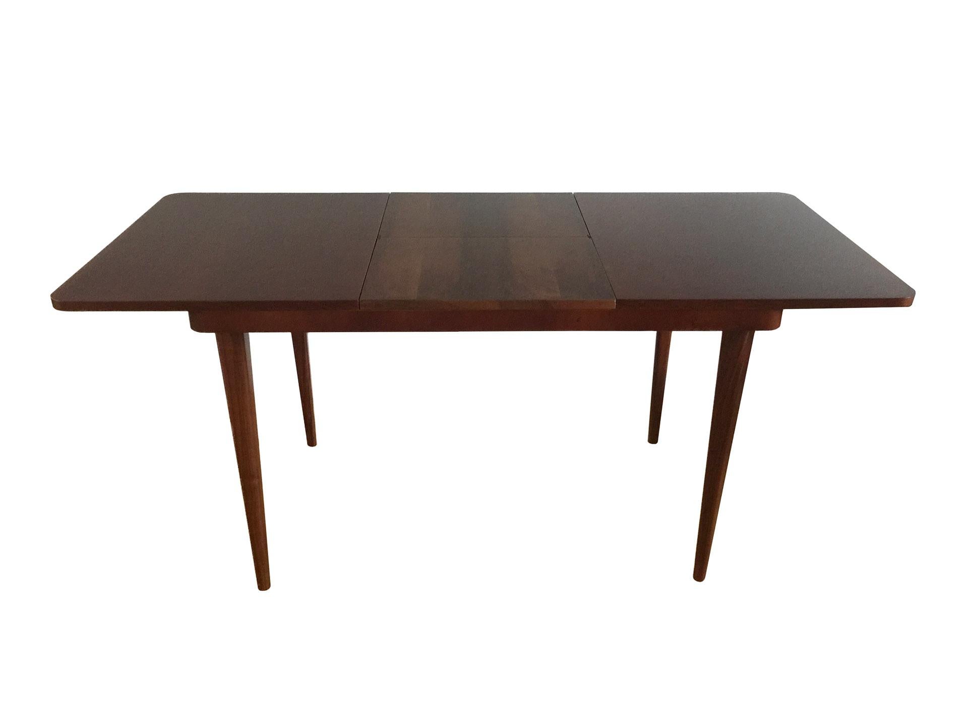 Mid-Century Modern Art Deco Dining Table by Jindřich Halabala for UP Závody, 1940s For Sale