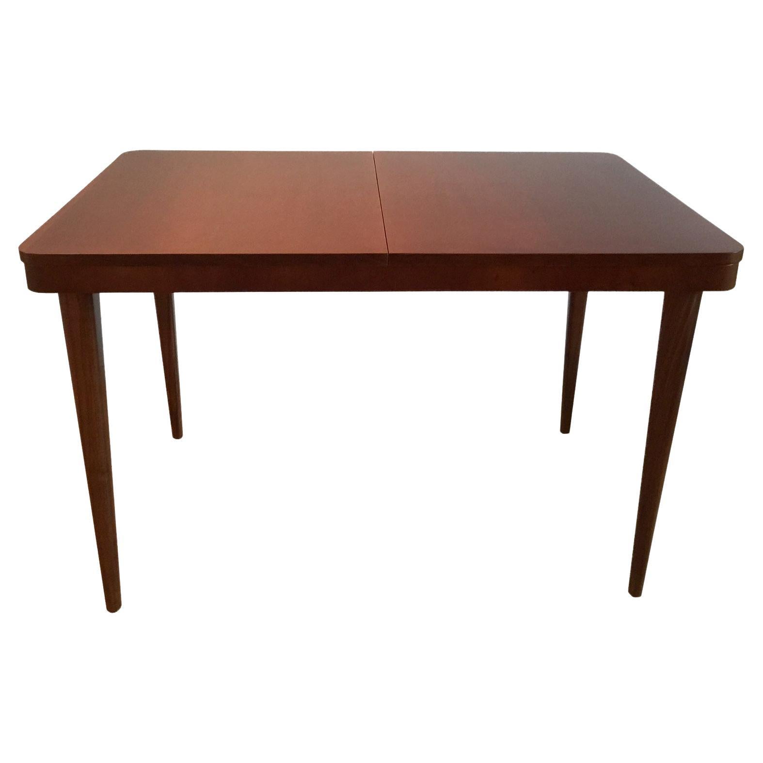 Art Deco Dining Table by Jindřich Halabala for UP Závody, 1940s For Sale
