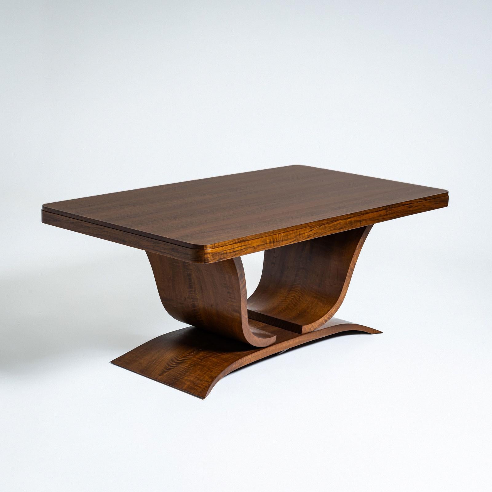 French Art Deco Dining Table, circa 1920 For Sale