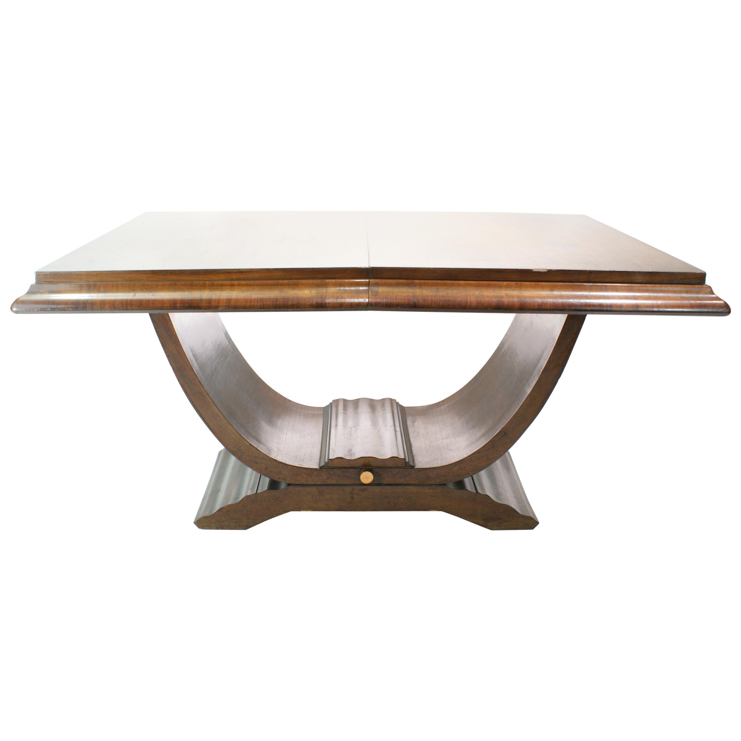 Art Deco Dining Table, circa 1940 For Sale
