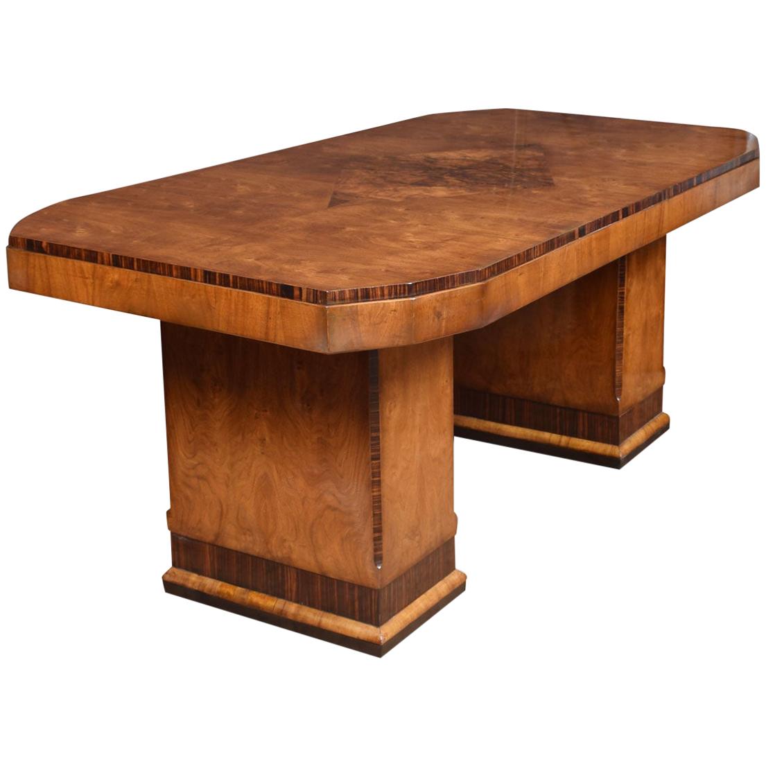 Art Deco Dining Table For Sale at 1stDibs