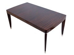 Art Deco Dining Table in Mahogany from De Coene Frères