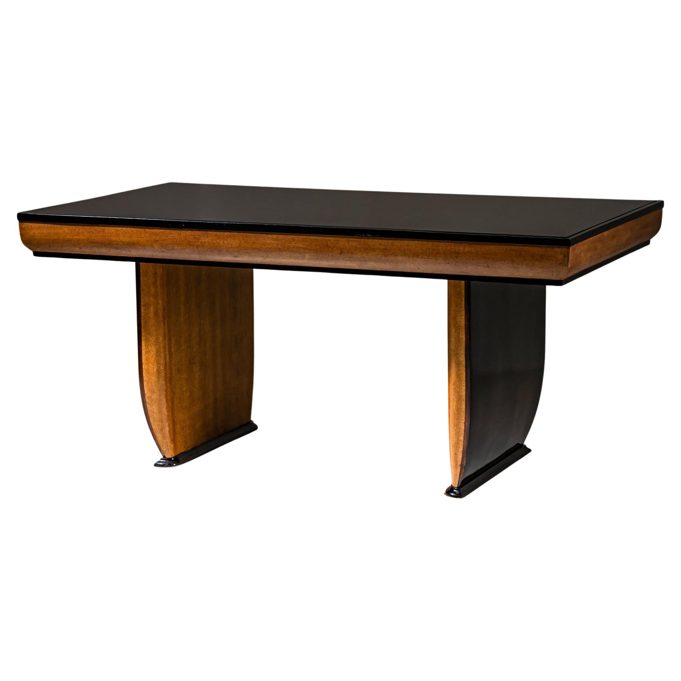 Art Deco Dining Table in the Style of Osvaldo Borsani, Italy, circa 1940