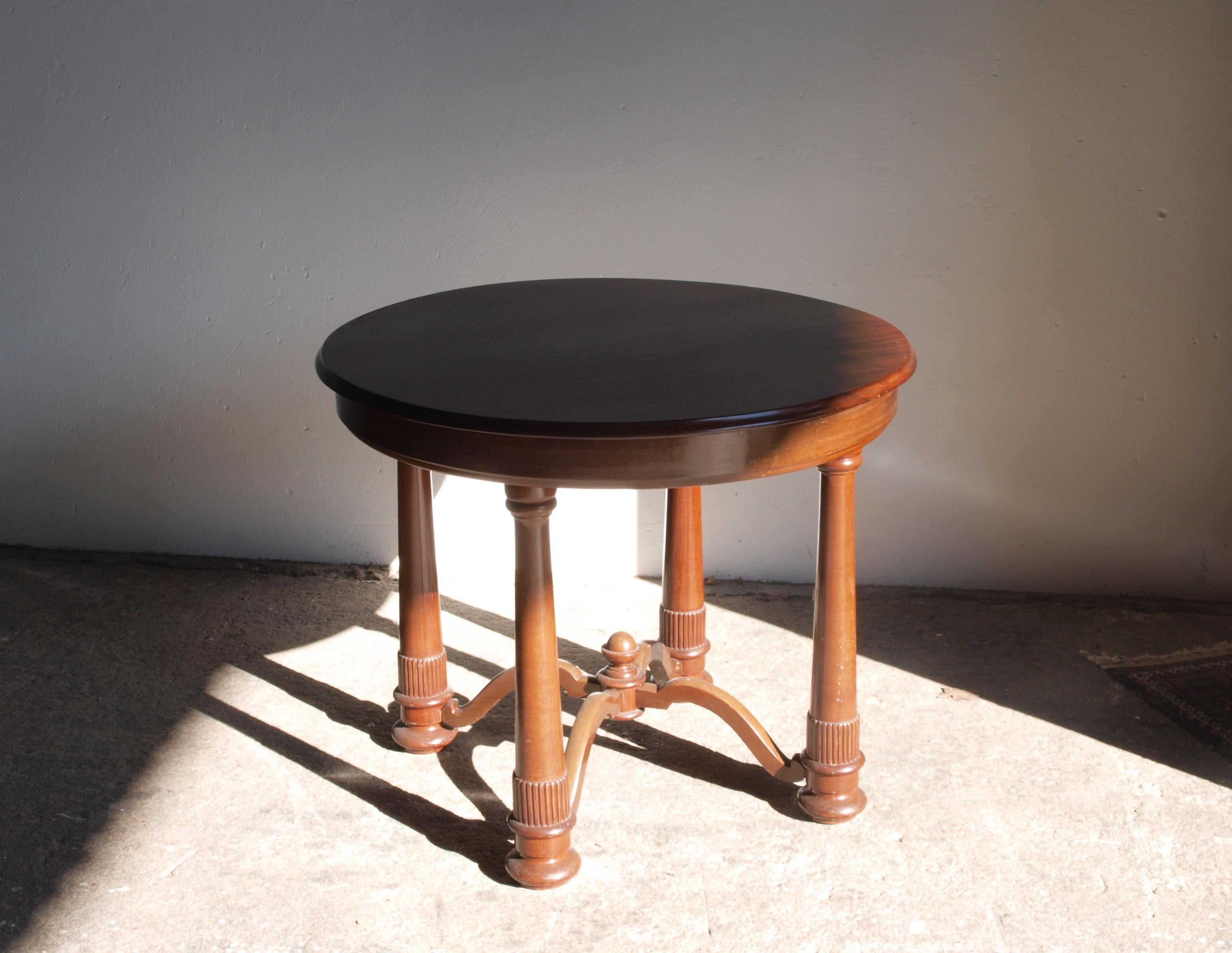 Art Deco Dining Table, Vintage Danish Design For Sale 10