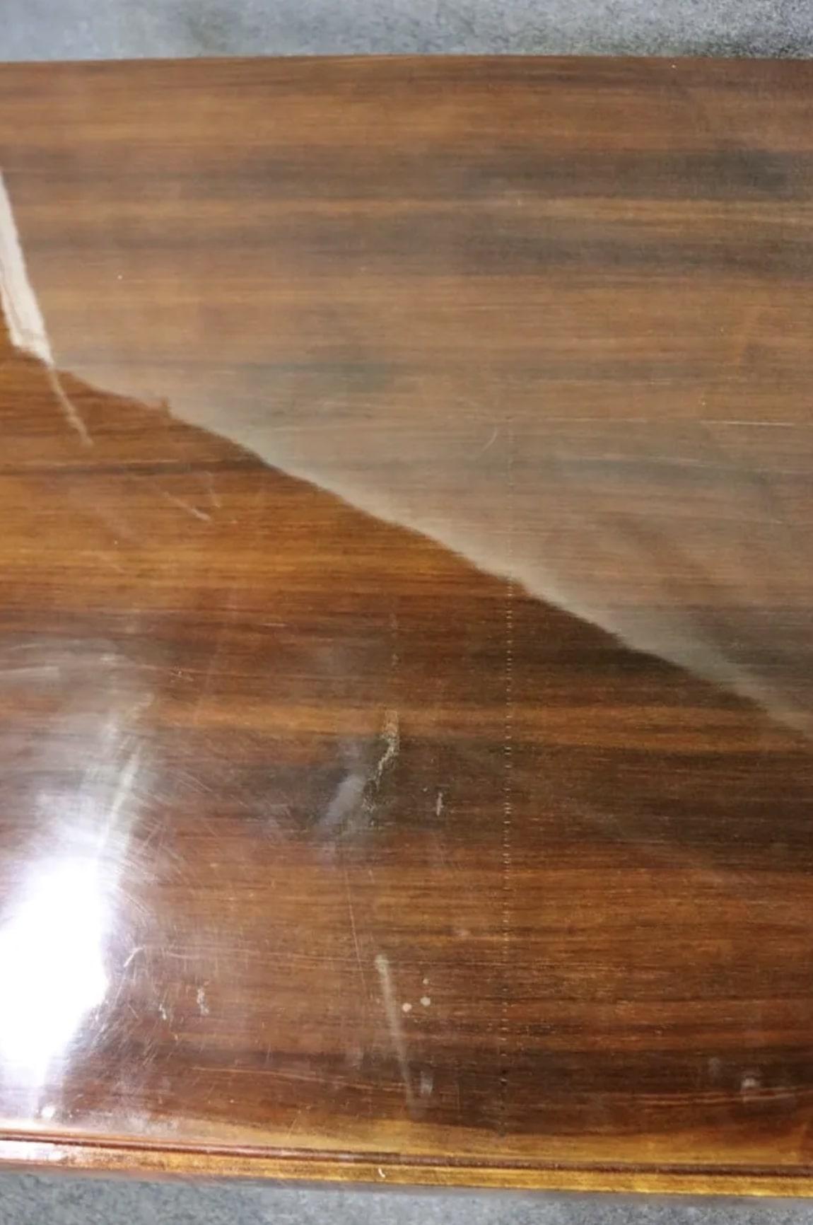 Table de salle à manger Art déco avec 2 feuilles en vente 2