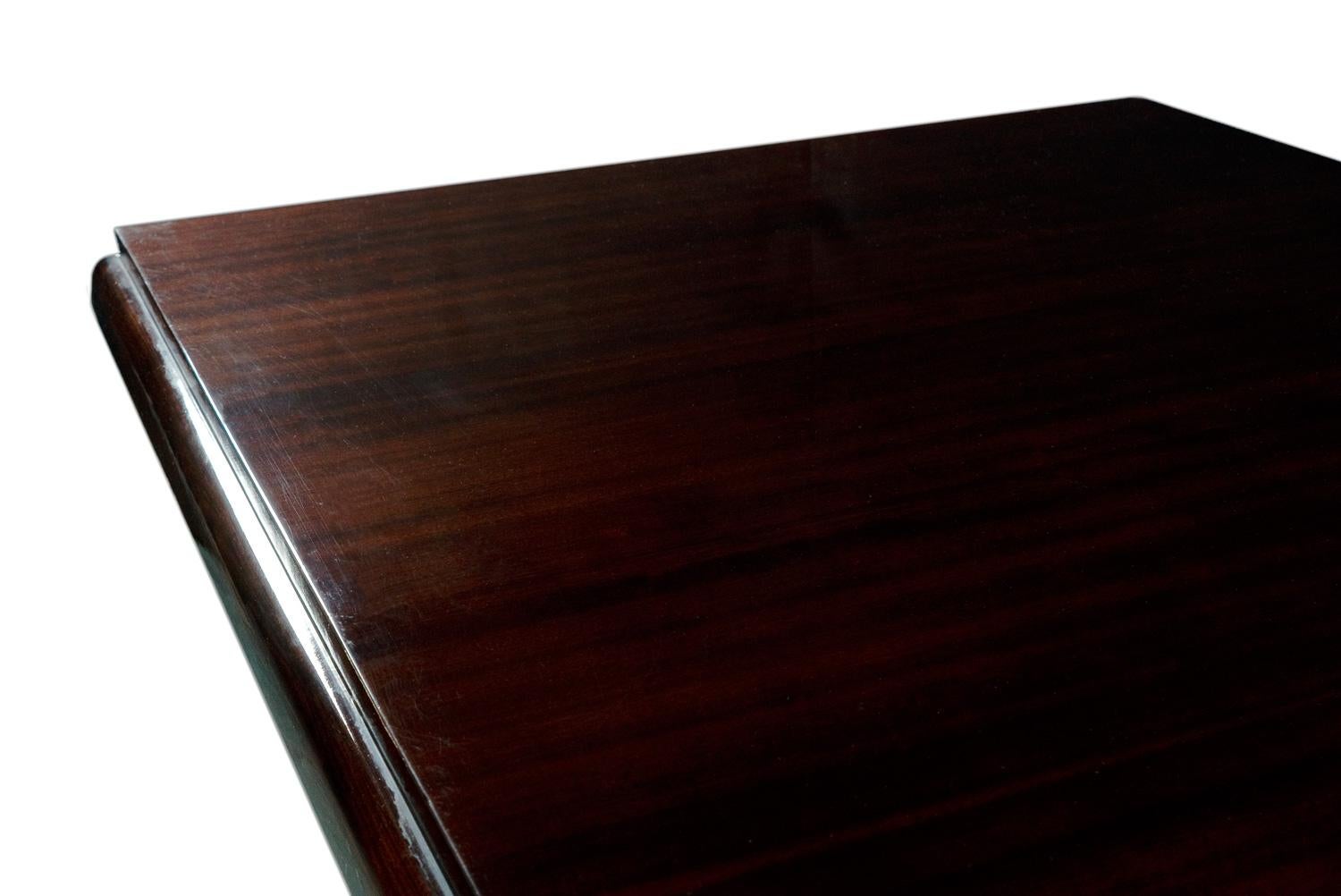 Art Deco Dinner Table extensible, 1930s In Fair Condition For Sale In Lisbon, PT