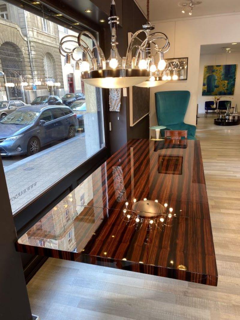 Veneer Art Deco Dinning/Conference Table For Sale