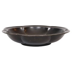 Bol Discométal Art Déco par Just Andersen, années 1930, Danemark