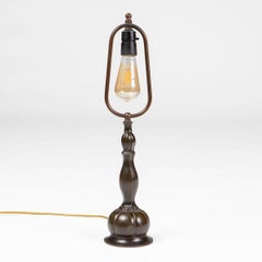 Art Deco Disko Metal Table Lamp by Just Andersen