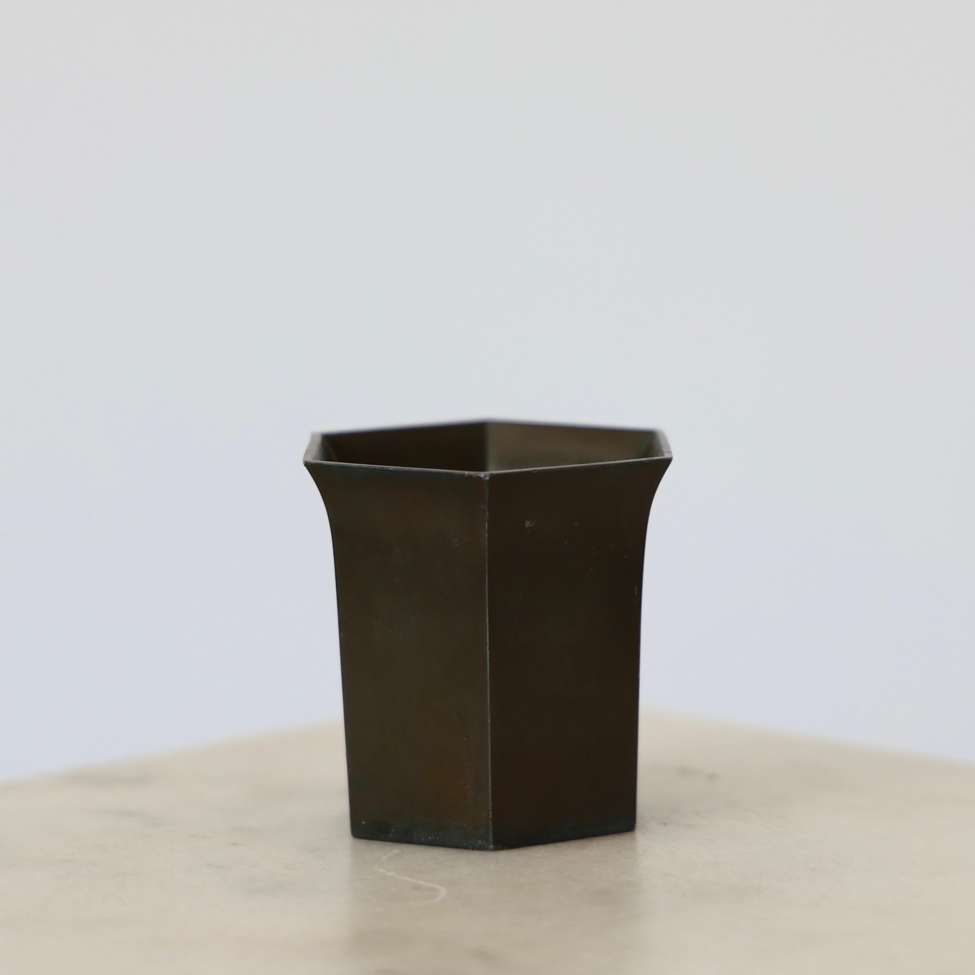 Art Deco Diskometal Goblets by Just Andersen, 1920s, Denmark For Sale 1