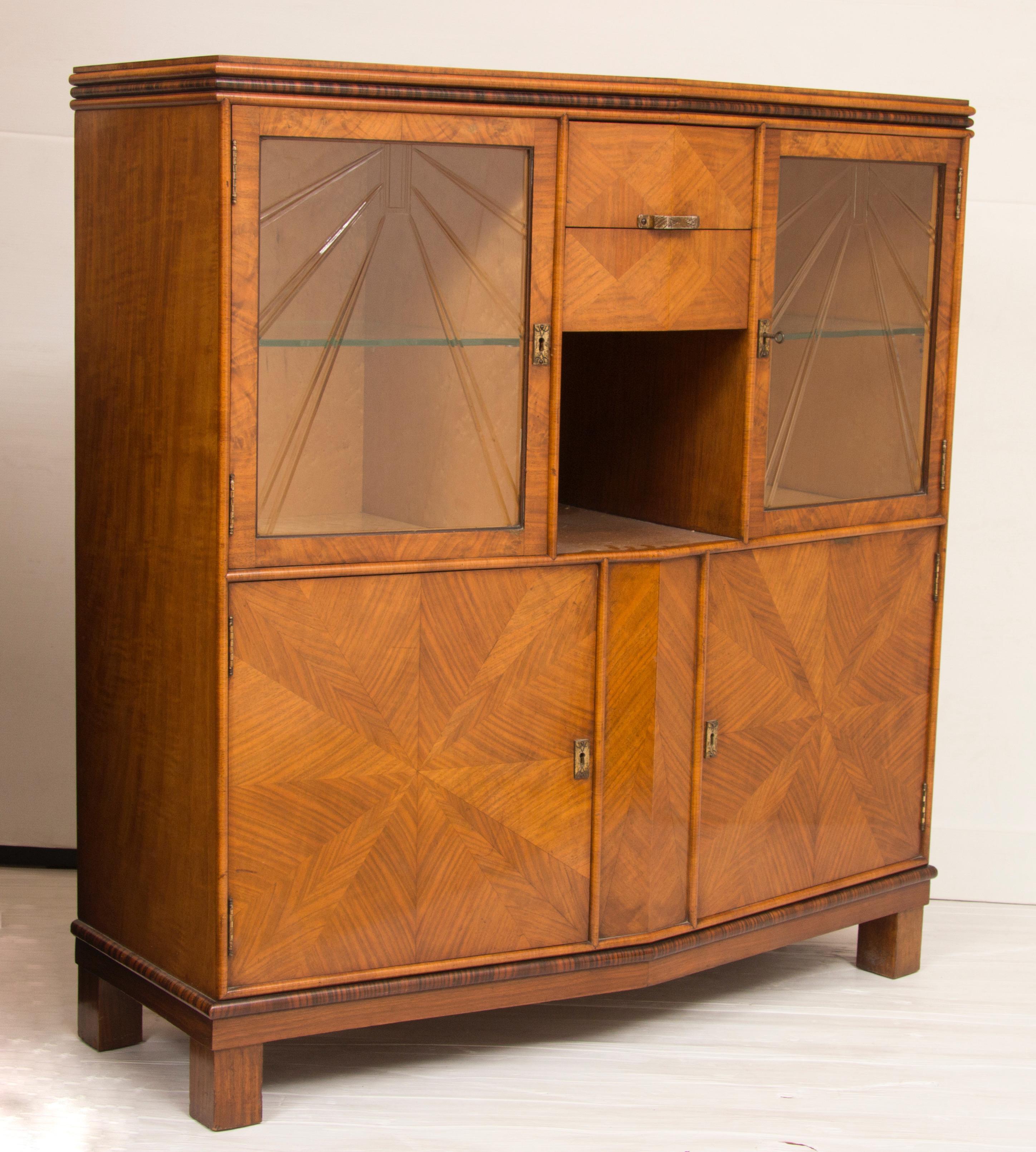 Art Deco Display Cabinet Bookcase 2
