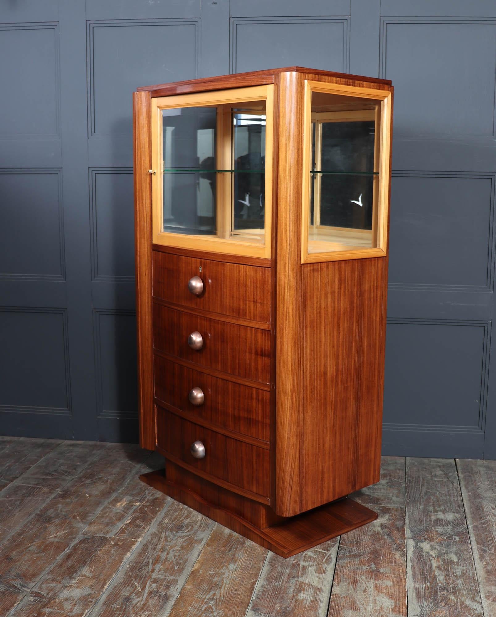 Art Deco Display Cabinet c.1930s For Sale 5