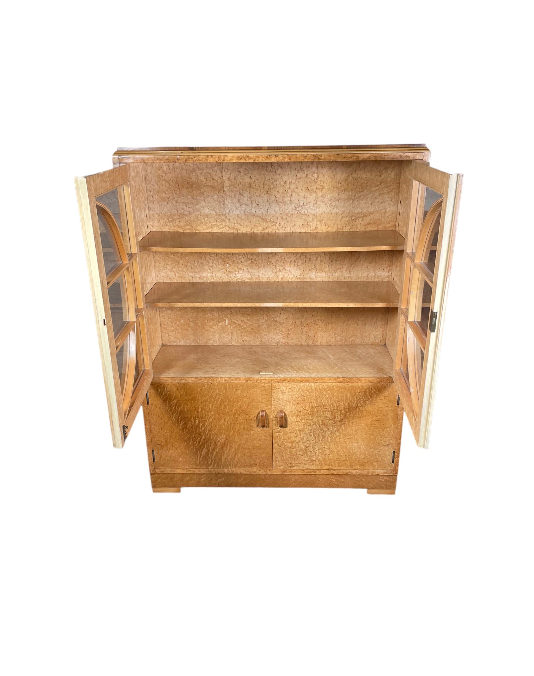 Mid-20th Century Art Deco Display Cabinet