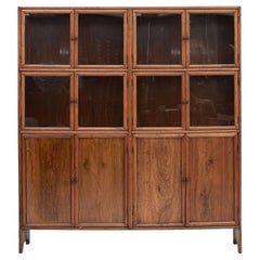 Antique Art Deco Display Cabinet from Pharmacy