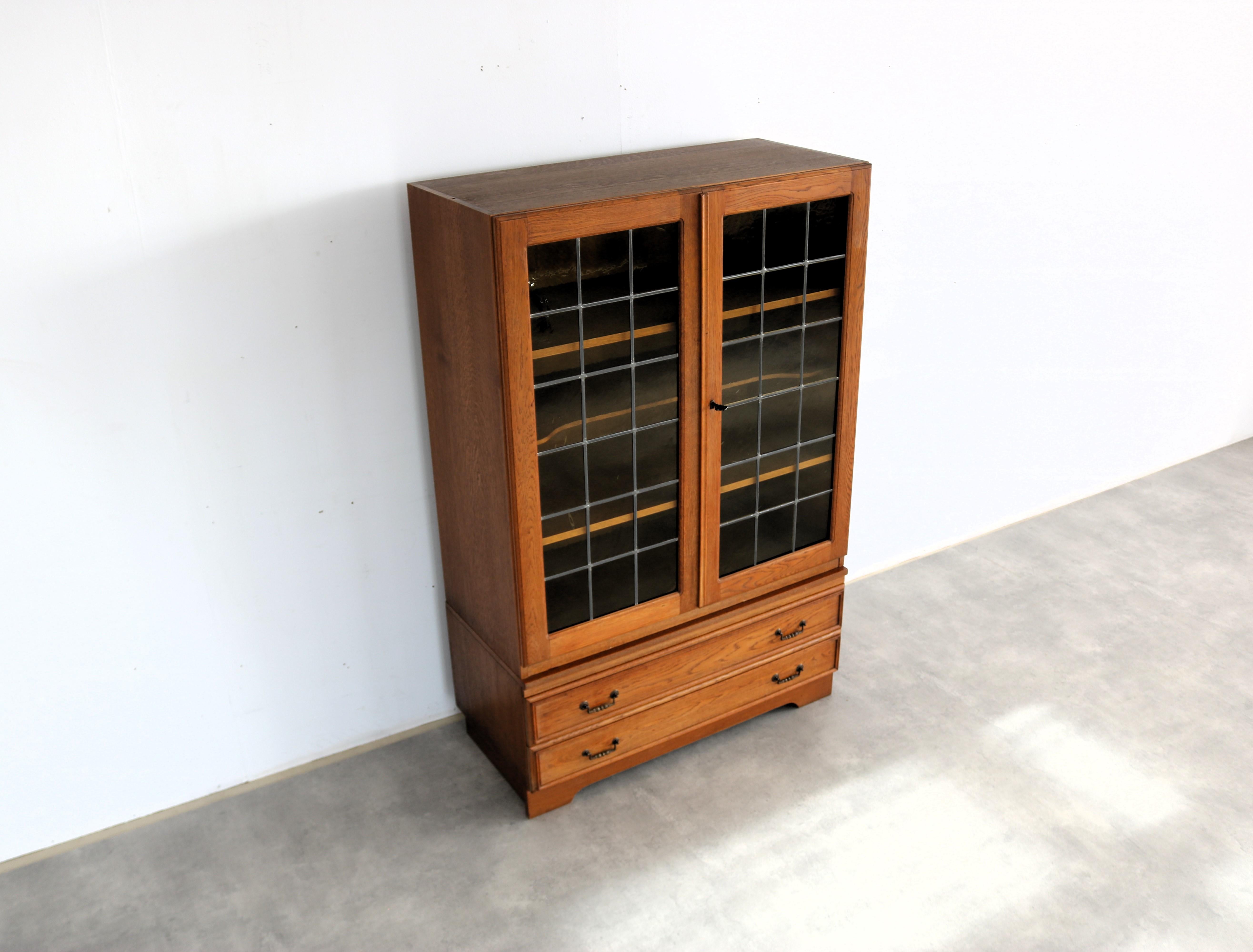  art deco display cabinet  sideboard  1950s For Sale 4
